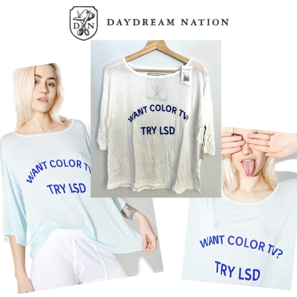 Daydream Nation Color TV Tee